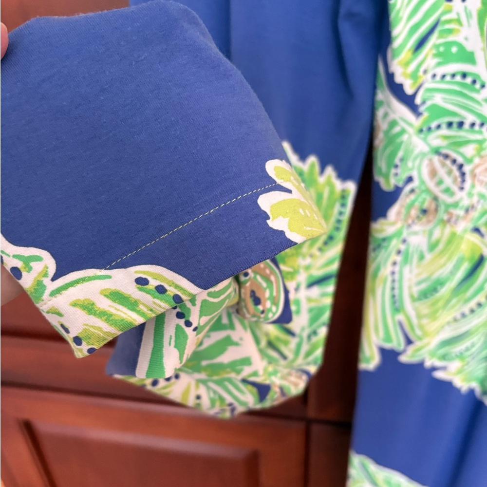 Lilly Pulitzer SAMPLE Georgia May Palazzo Pant Latitude Adjustment Size Small - Picture 7 of 8